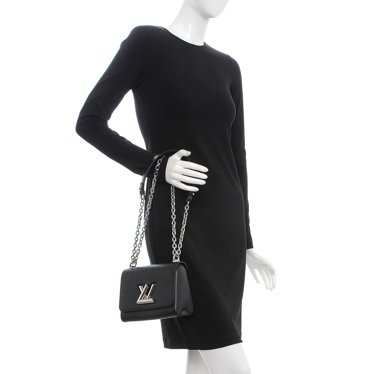 Epi Twist Shoulder Bag PM Black