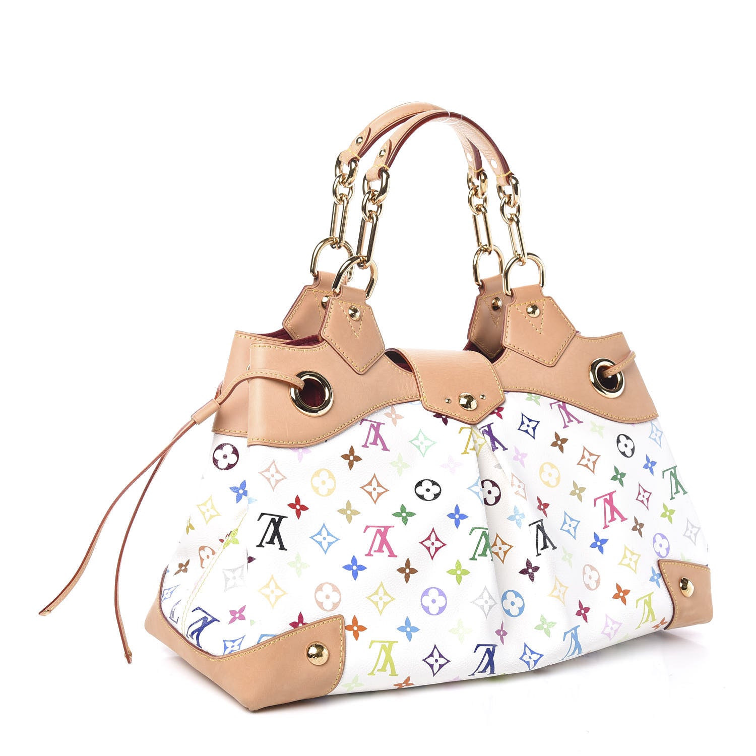 Louis Vuitton Monogram Multicolor Ursula White 2 of 10