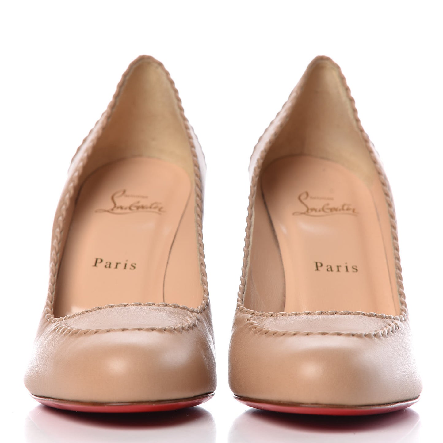 Kid Leather 70 Pumps 39.5 Nude