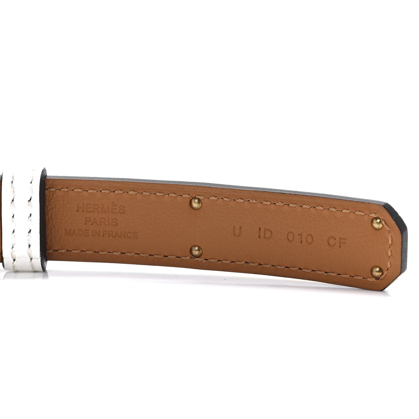 Epsom Kelly Belt White