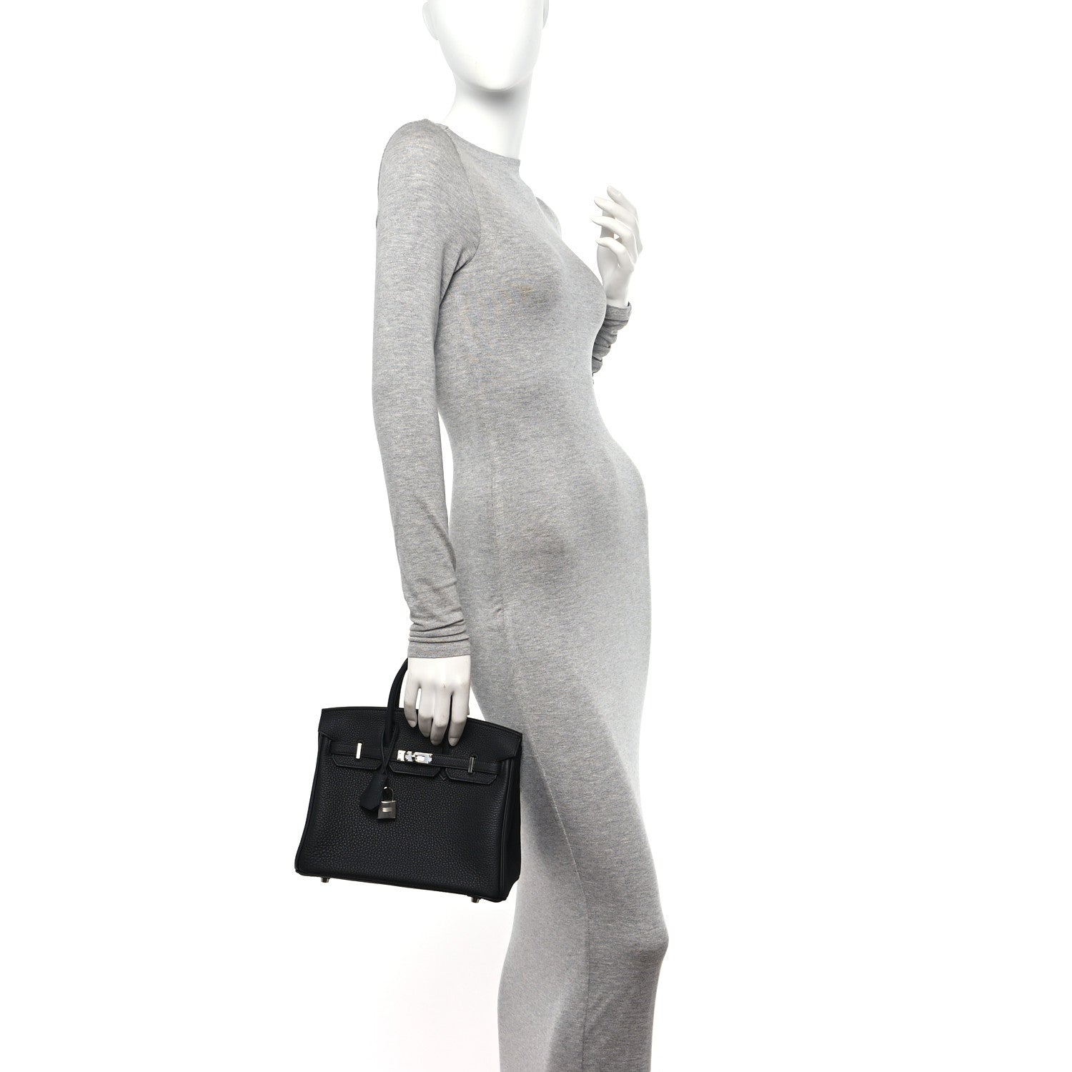 Hermes Togo Birkin 25 Black 2 of 11