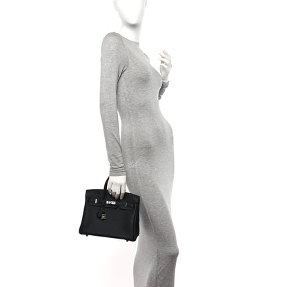 Hermes Togo Birkin 25 Black 2 of 11