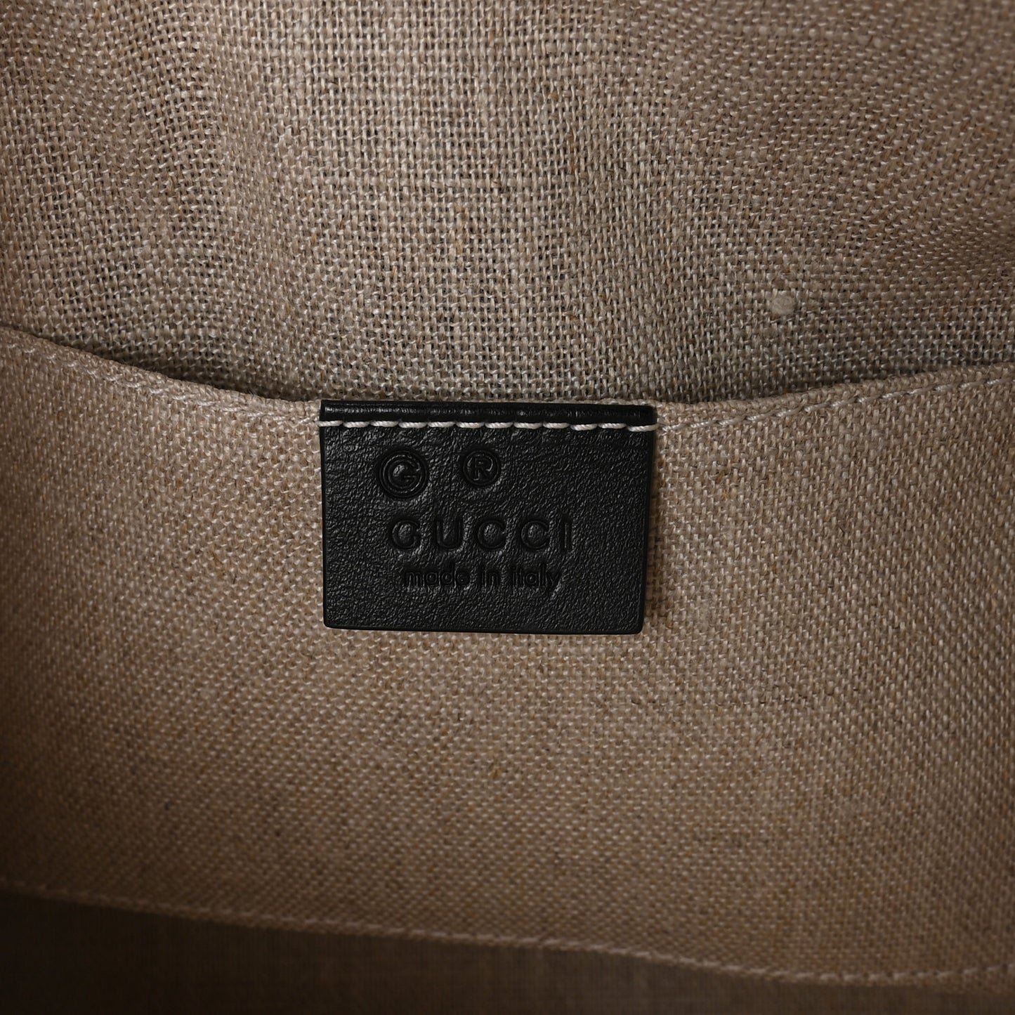 Microguccissima Mini Dome Bag Black