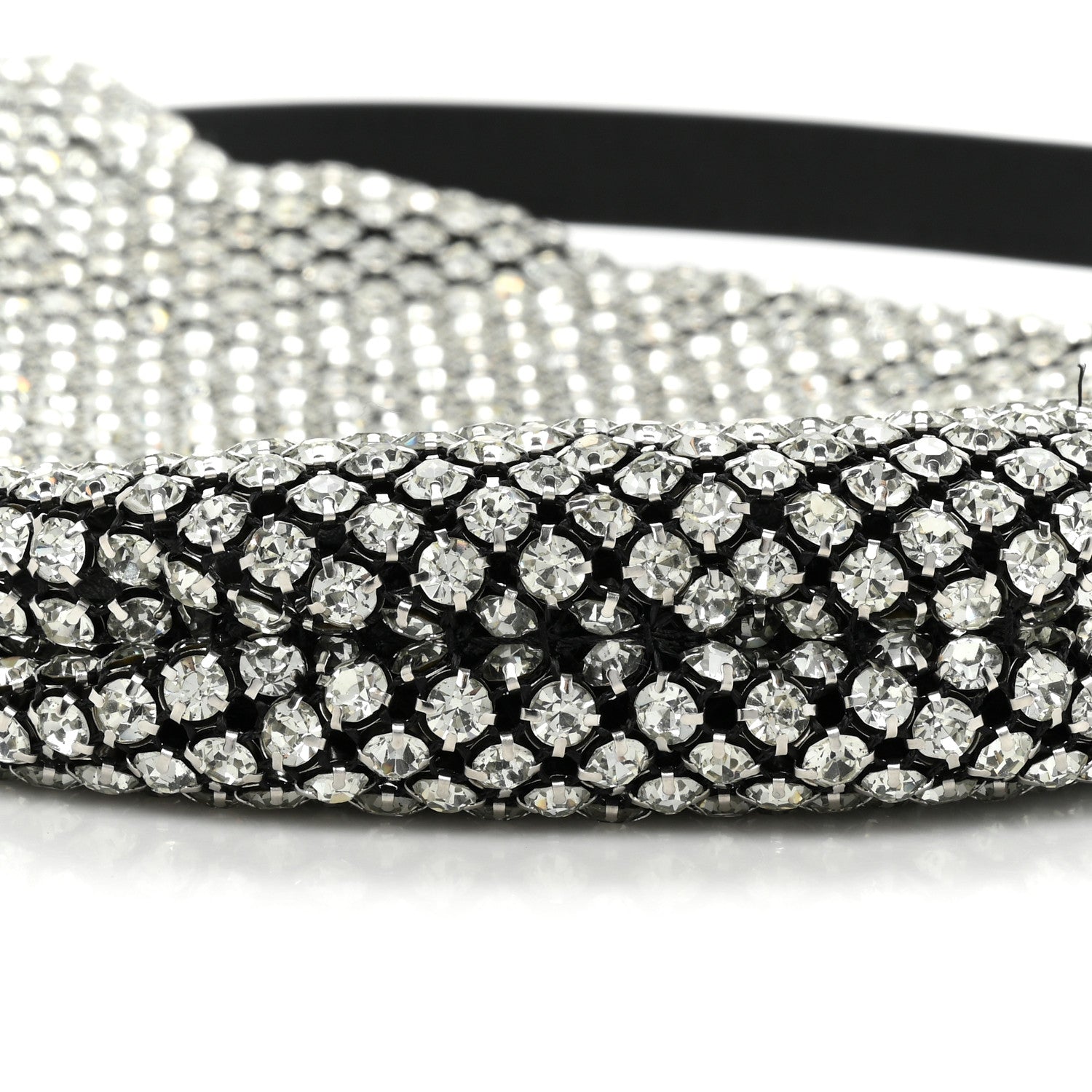 Alexander Wang Mesh Crystal Wanglock Fortune Cookie Bag Black 7 of 8
