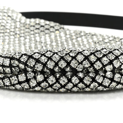 Alexander Wang Mesh Crystal Wanglock Fortune Cookie Bag Black 7 of 8