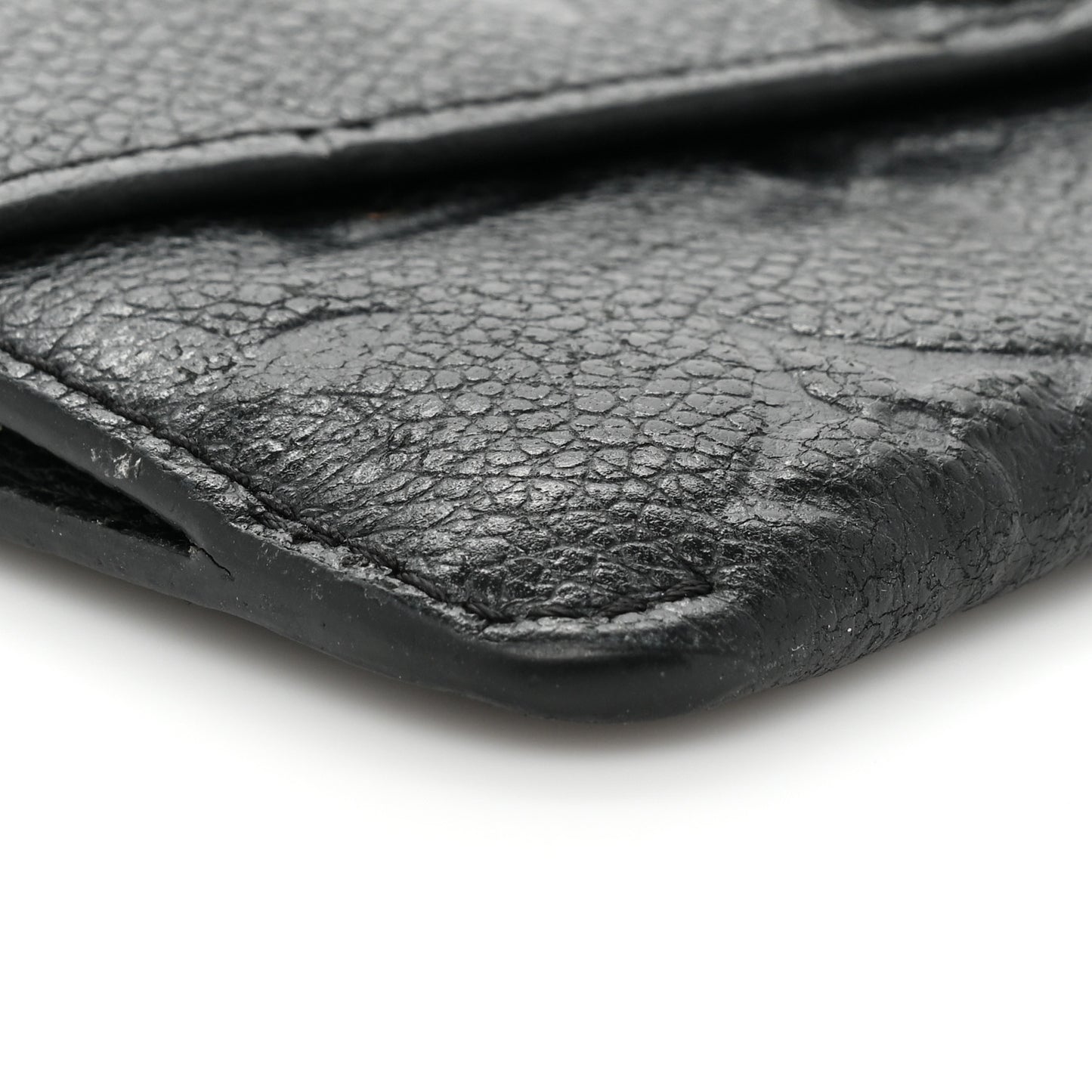 LOUIS VUITTON Empreinte Key Pouch Black