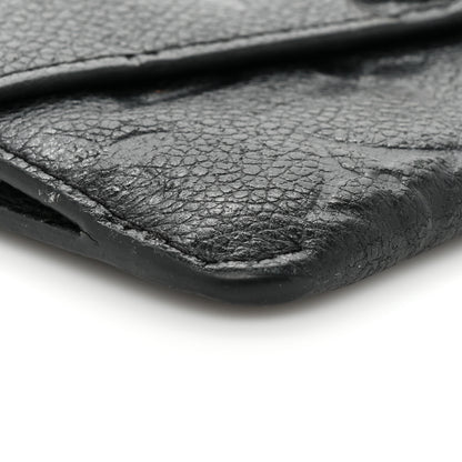 Louis Vuitton LOUIS VUITTON Empreinte Key Pouch Black 8 of 12