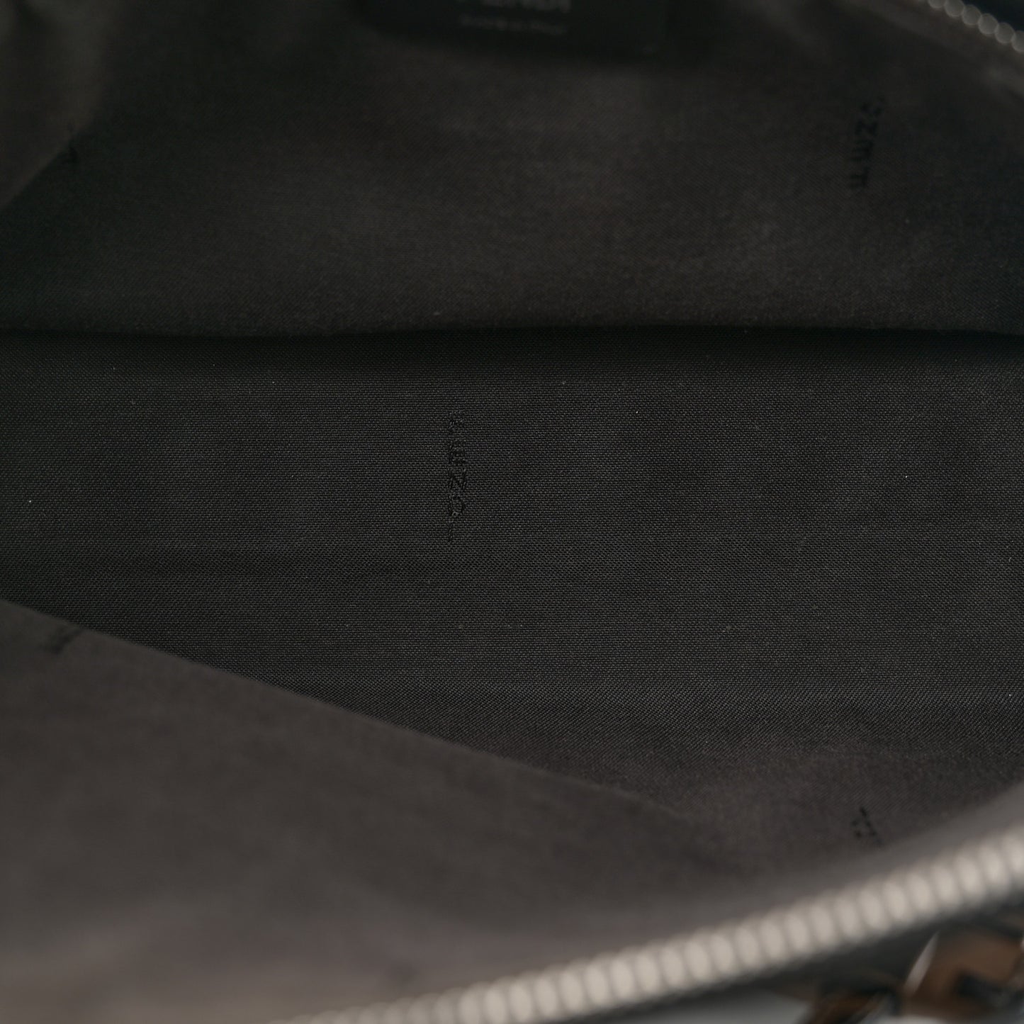 Vitello Dolce Bi-Color FF 1974 Embossed Medium By The Way Boston Bag Black Maya