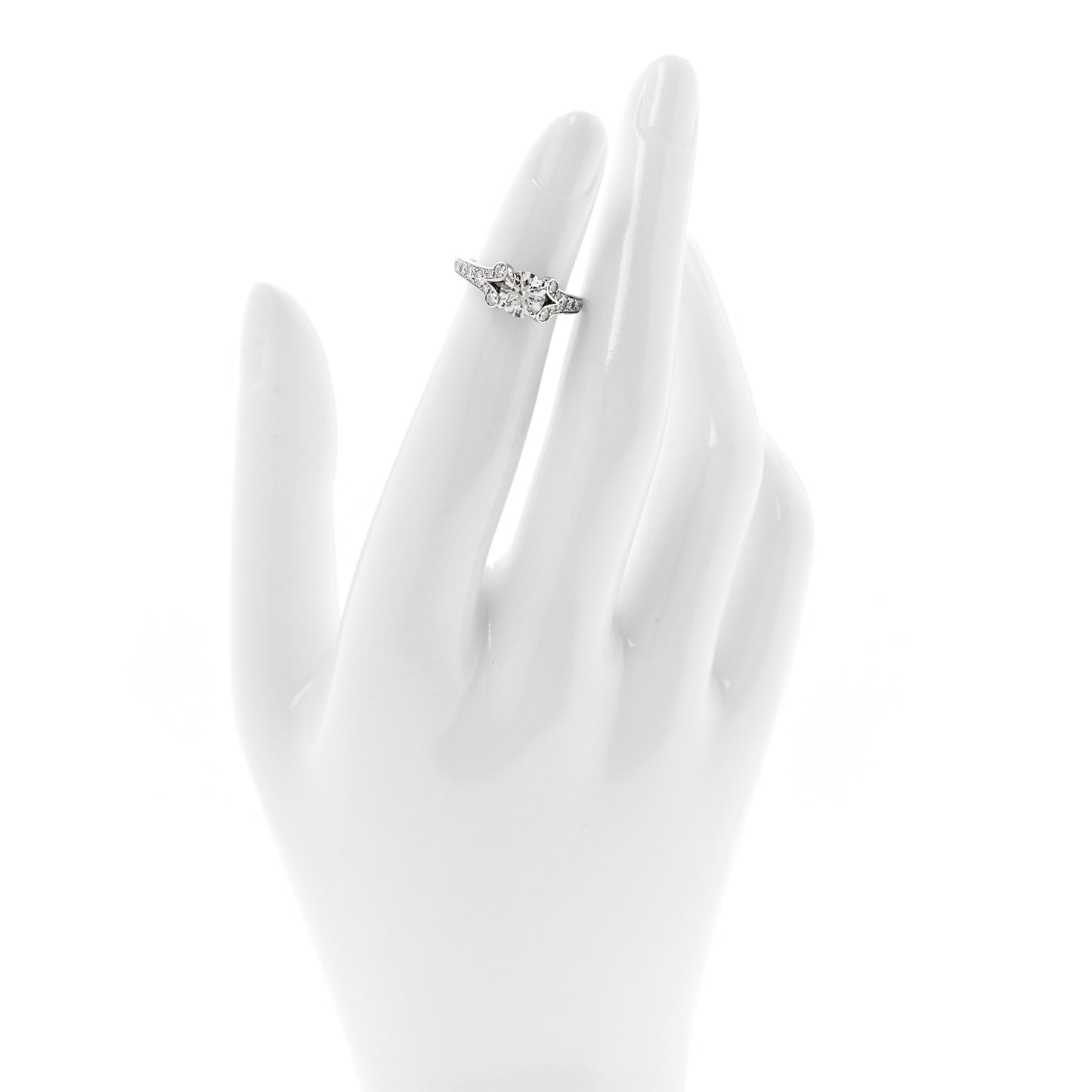 Platinum Diamond .91ct Destinee Engagement Ring 46 3.75