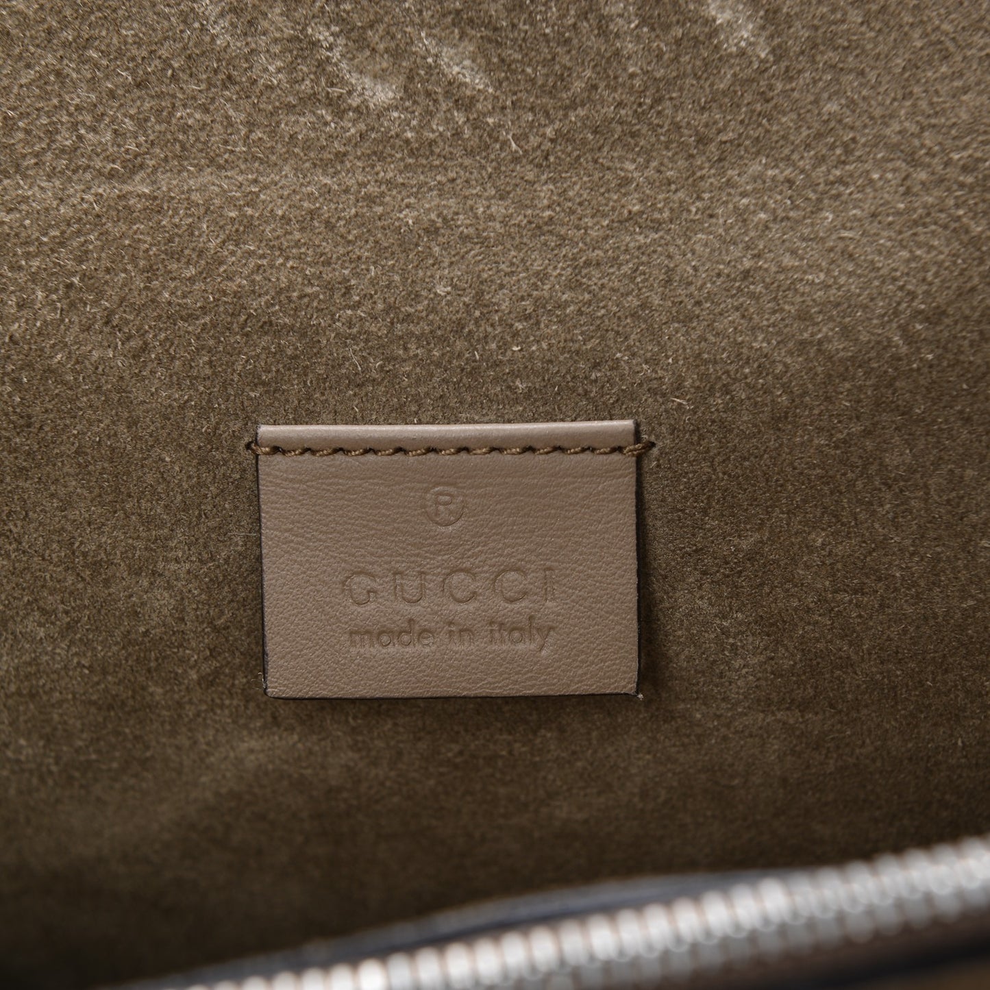 GG Supreme Monogram Medium Dionysus Shoulder Bag Taupe