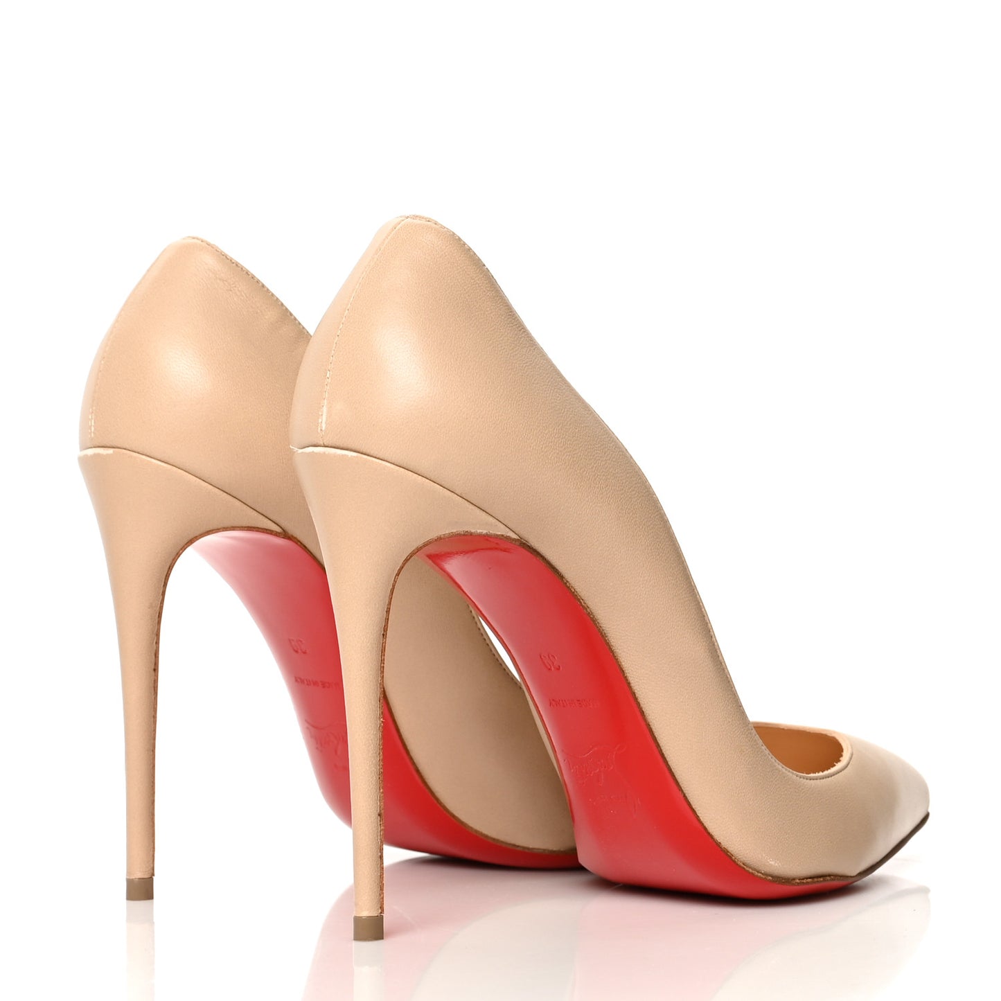 Nappa Pigalle Follies 100 Pumps 39 Nude