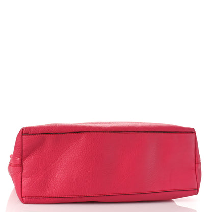 Gucci Pebbled Calfskin Medium Soho Chain Shoulder Bag Pink 4 of 8