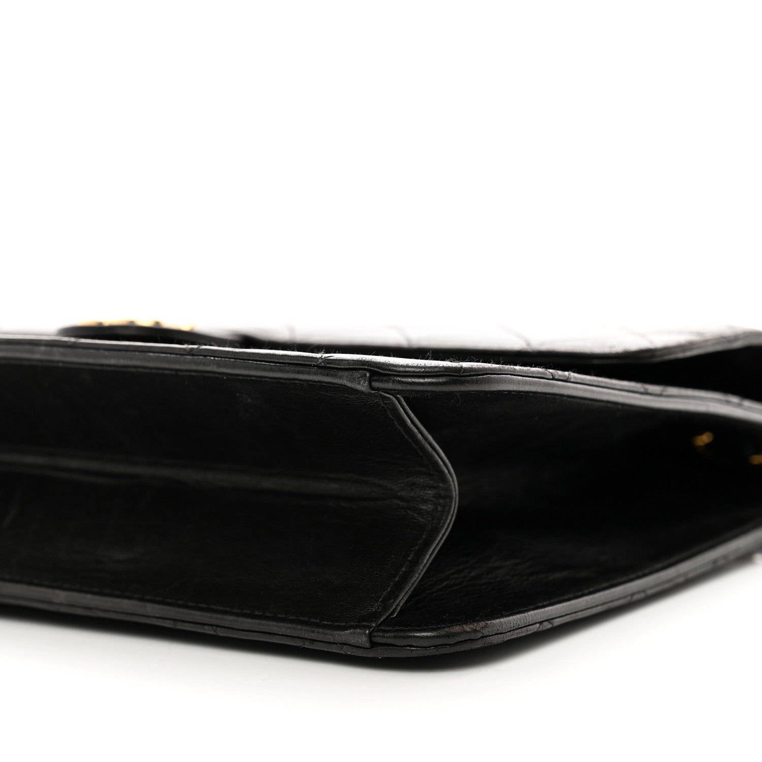 Chanel Lambskin Quilted Medium Single Flap Black 11 of 11