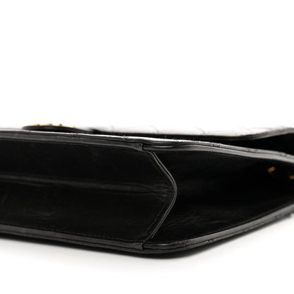 Chanel Lambskin Quilted Medium Single Flap Black 11 of 11