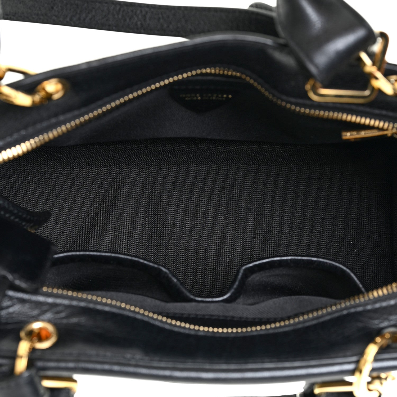 Marc Jacobs Textured Calfskin Satchel Black 5 of 17