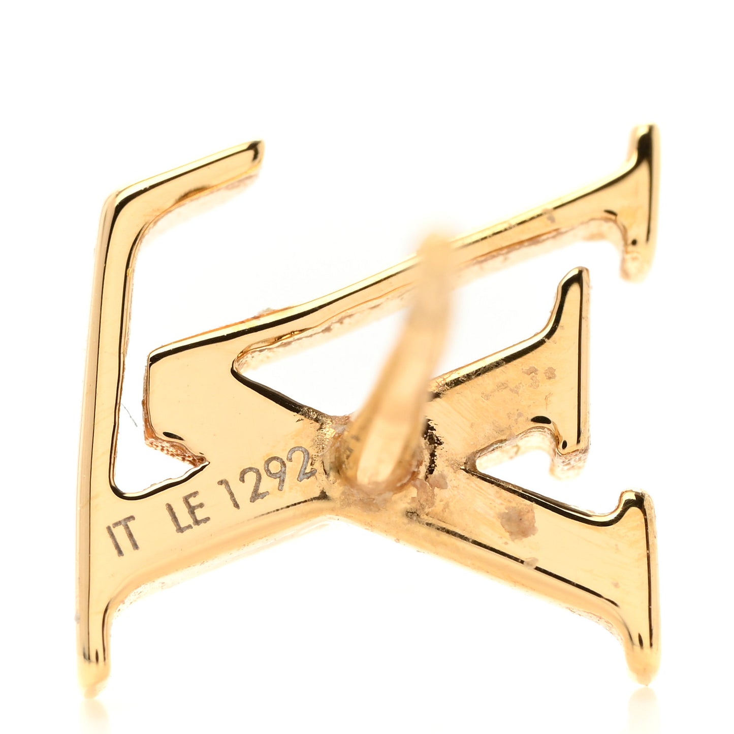 LV Eclipse Hoop Earrings Gold