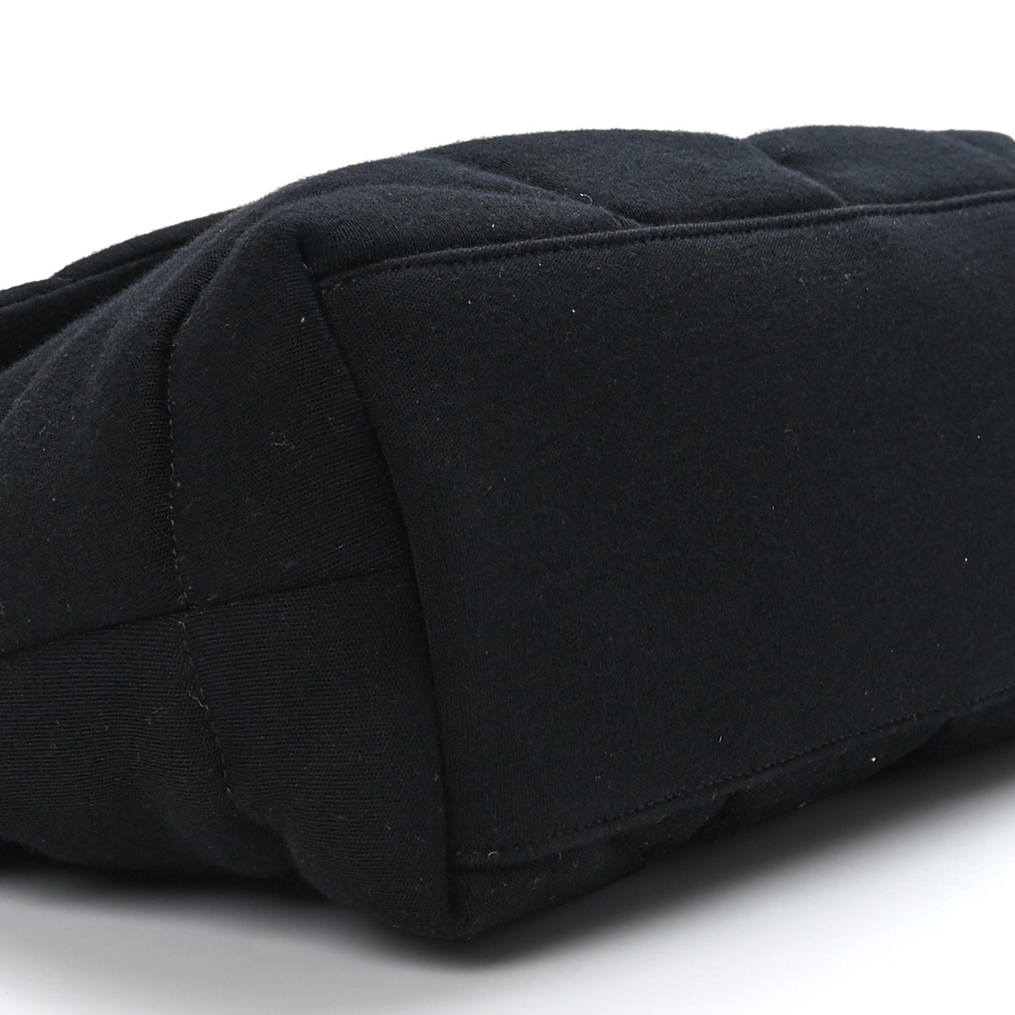 Wool Jersey Quilted Medium Loulou Puffer Monogram Chain Satchel Black