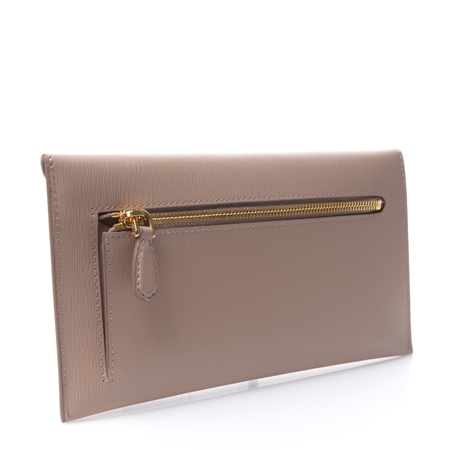 Prada Vitello Move Envelope Wallet Cipria 2 of 8