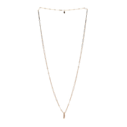 Hermes Permabrass Curiosite Long Necklace Rose Gold 3 of 7