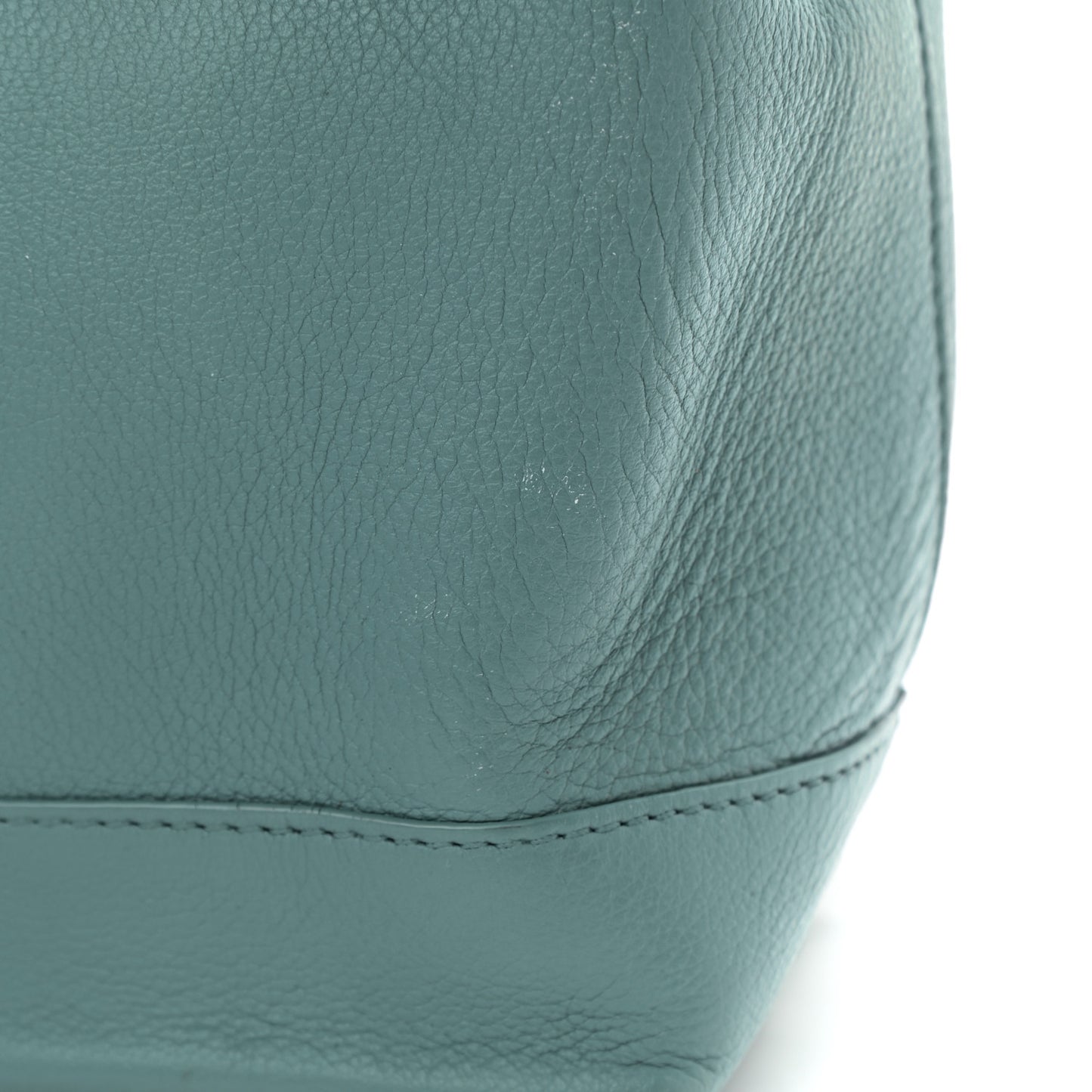 Calfskin Lockme Backpack Sky