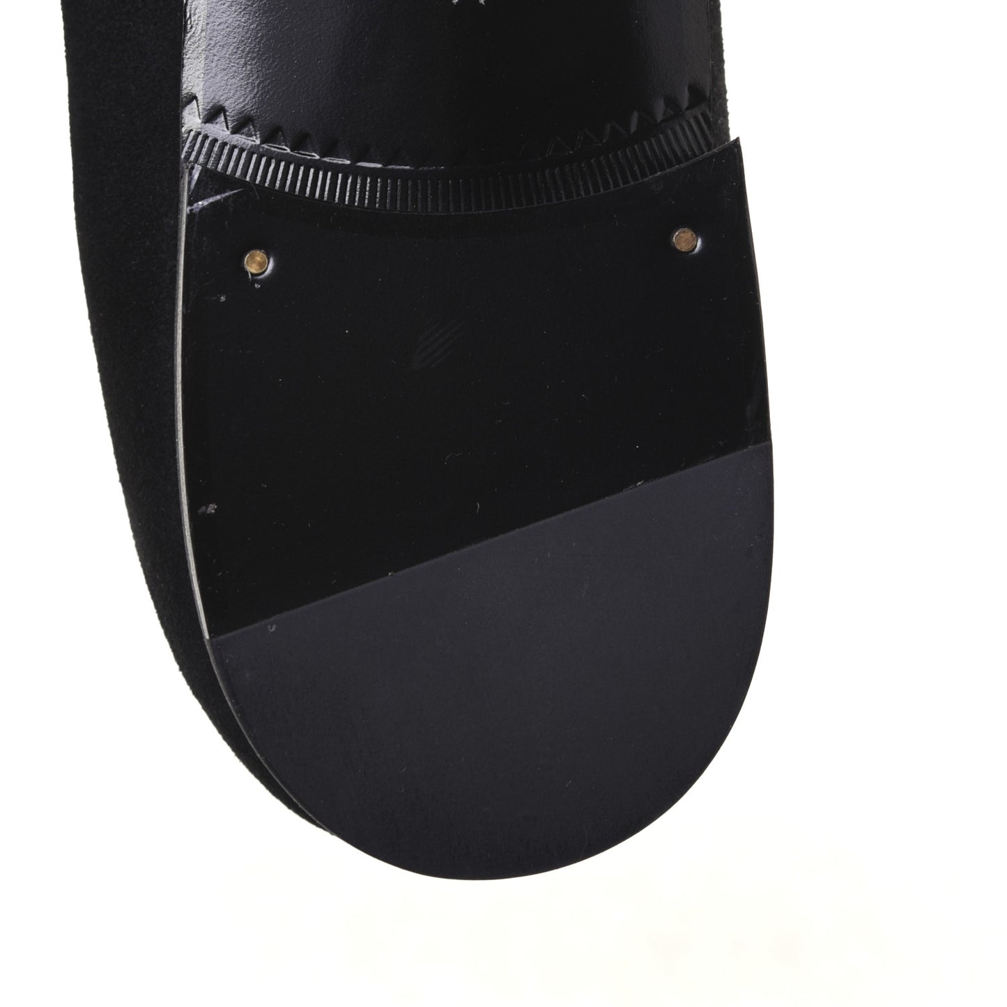 Suede Dragon Embroidered Mens Loafers 11 Black