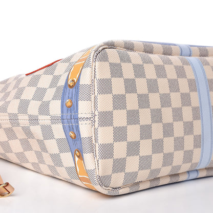Louis Vuitton Damier Azur Summer Trunks Neo Neverfull MM 6 of 11