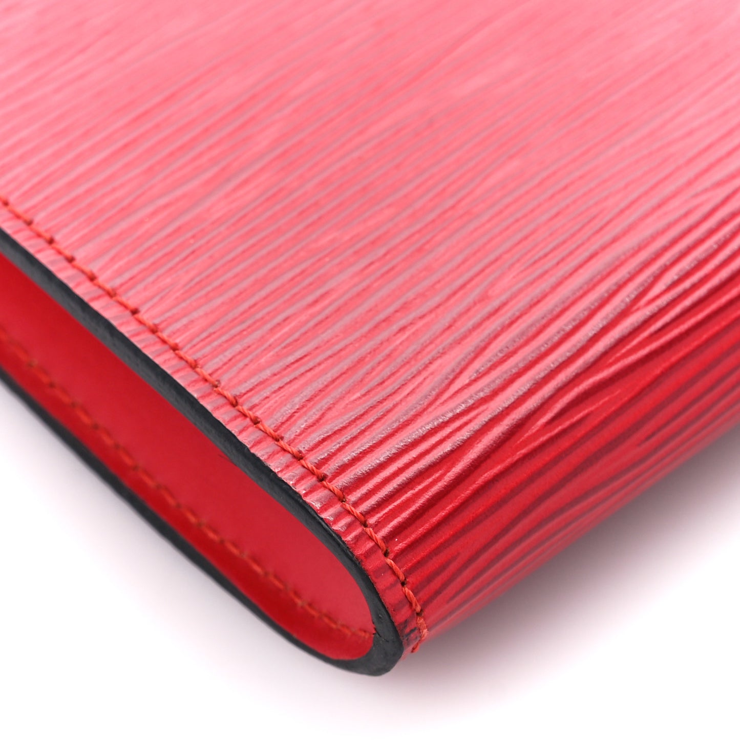 Epi Pochette Accessories 21 Castillan Red