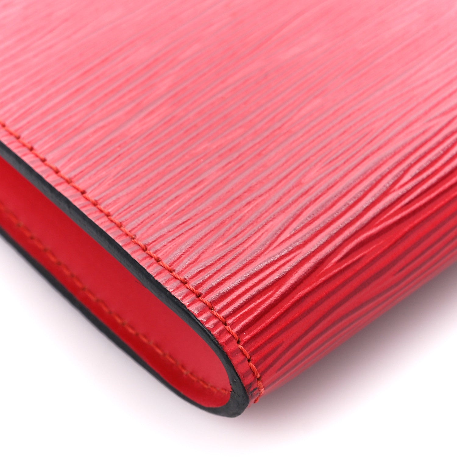 Louis Vuitton Epi Pochette Accessories 21 Castillan Red 9 of 11