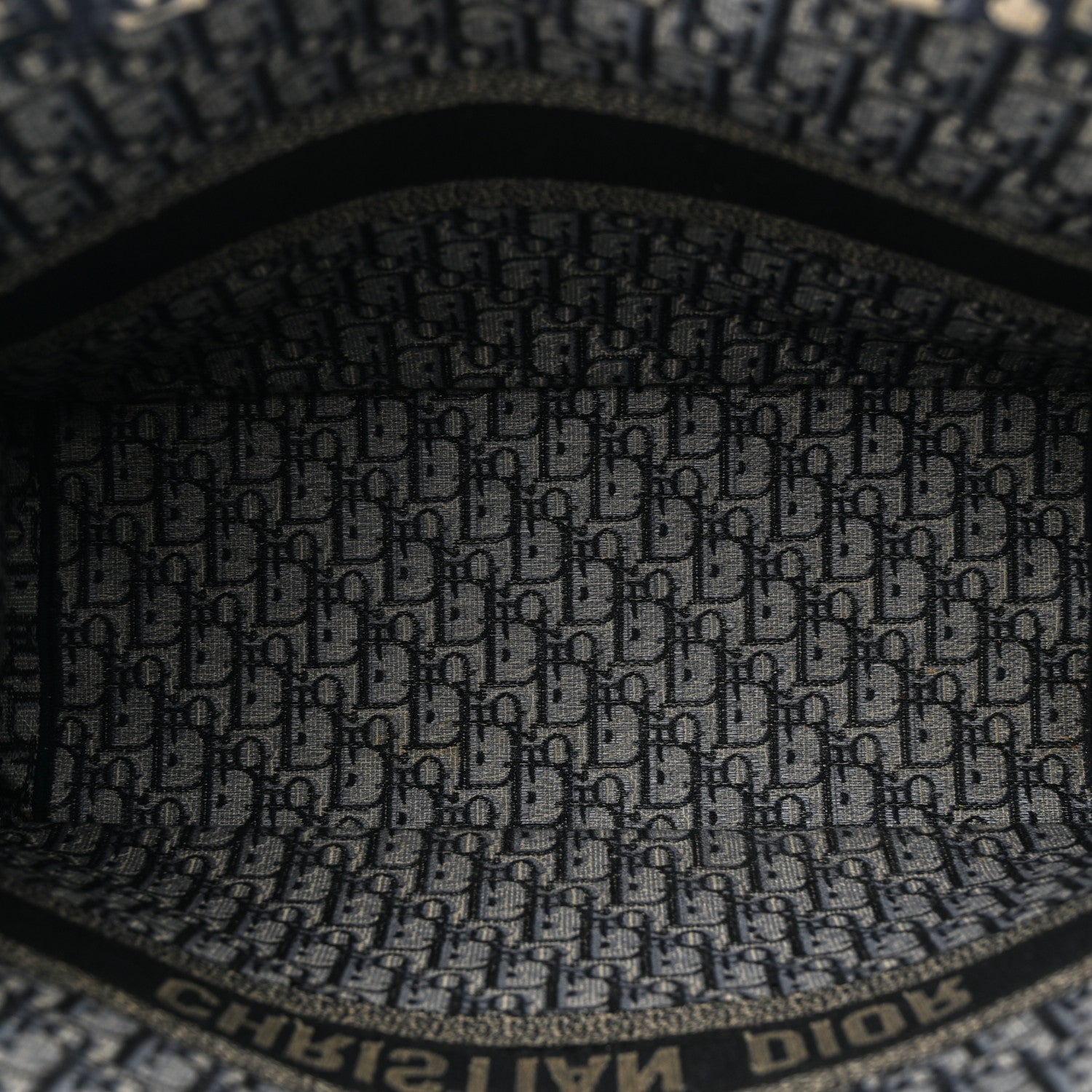 Christian Dior Oblique Large Book Tote Blue Multicolor 5 of 17