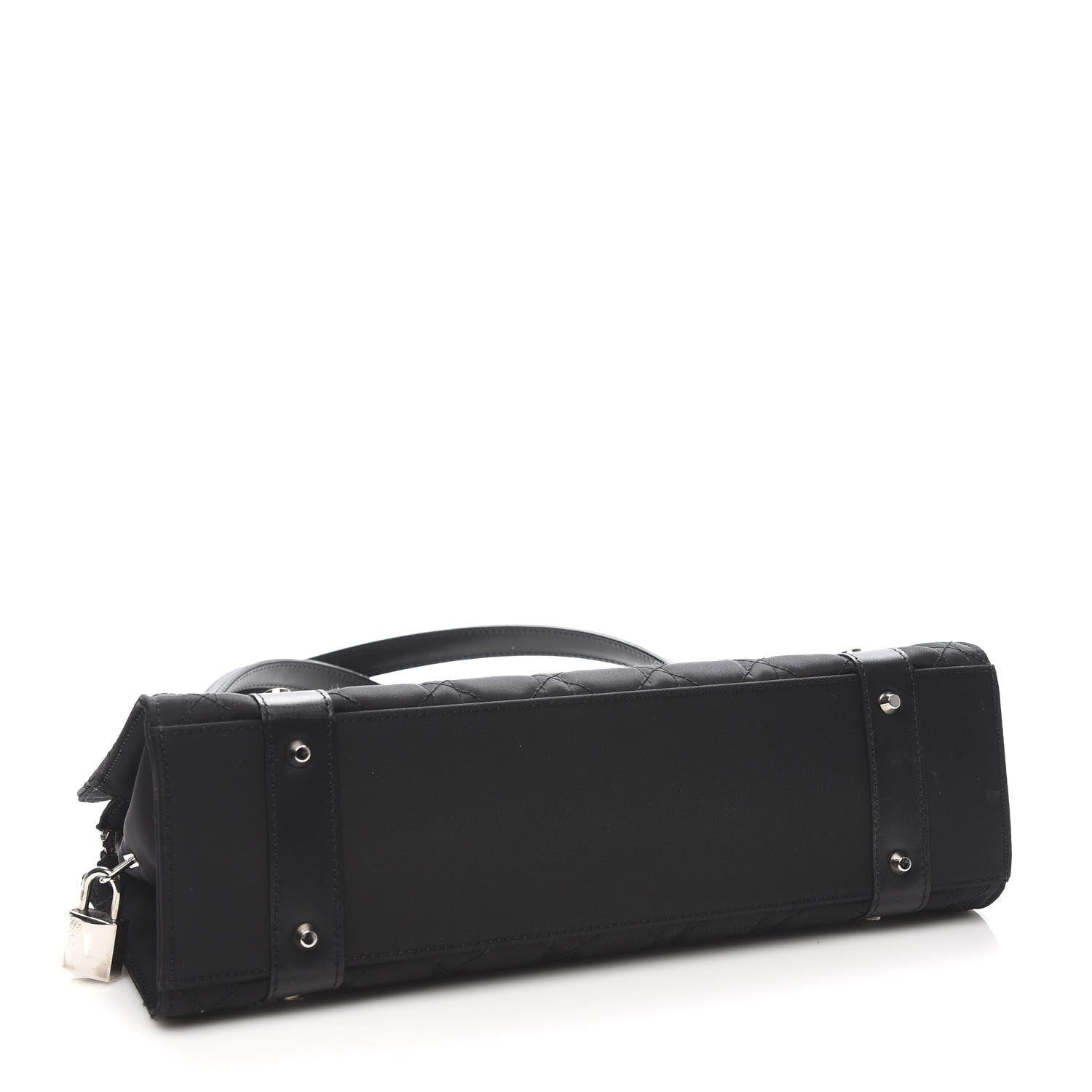 Christian Dior Nylon Cannage Stitched East West Lady Dior Black 4 of 10