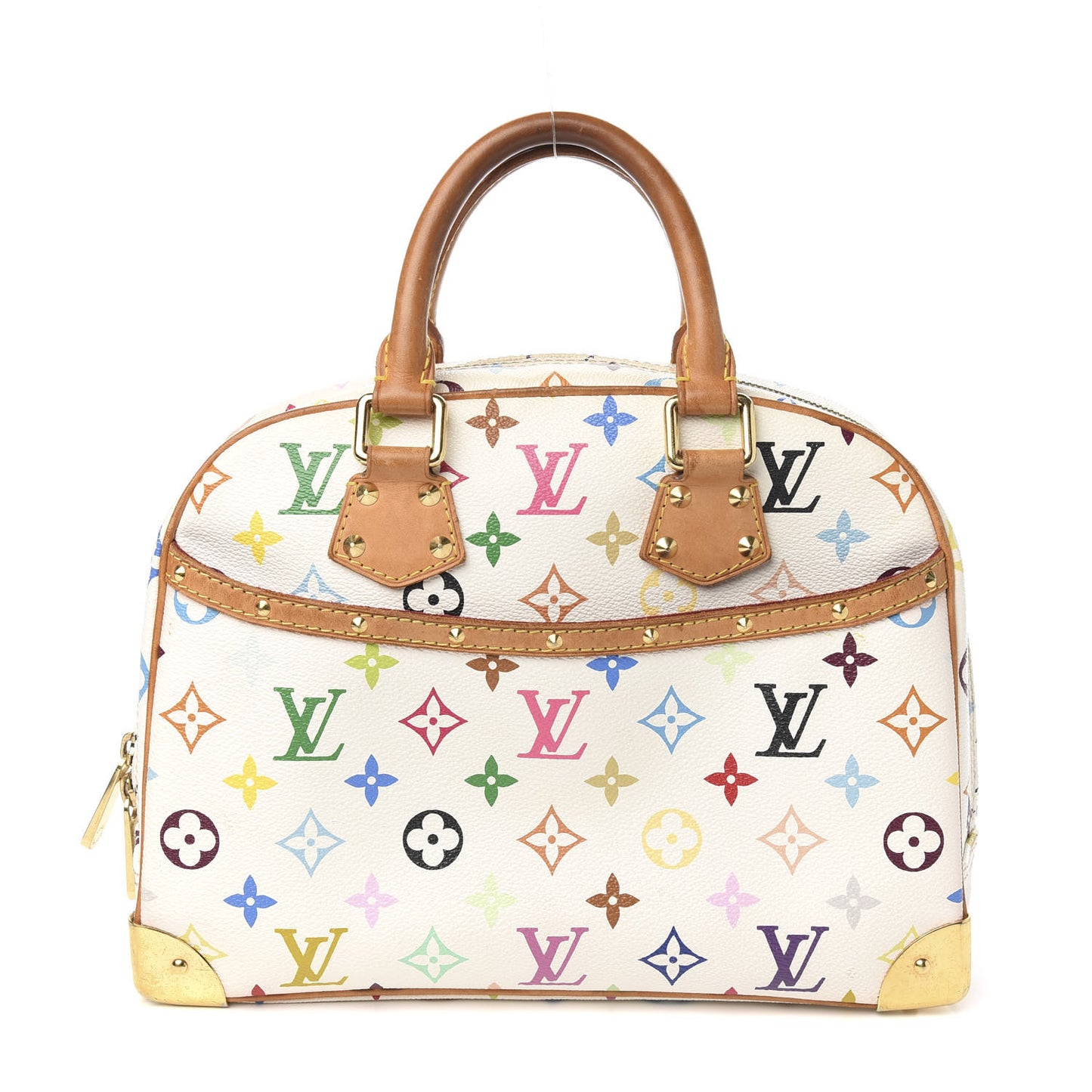 Monogram Multicolor Trouville White