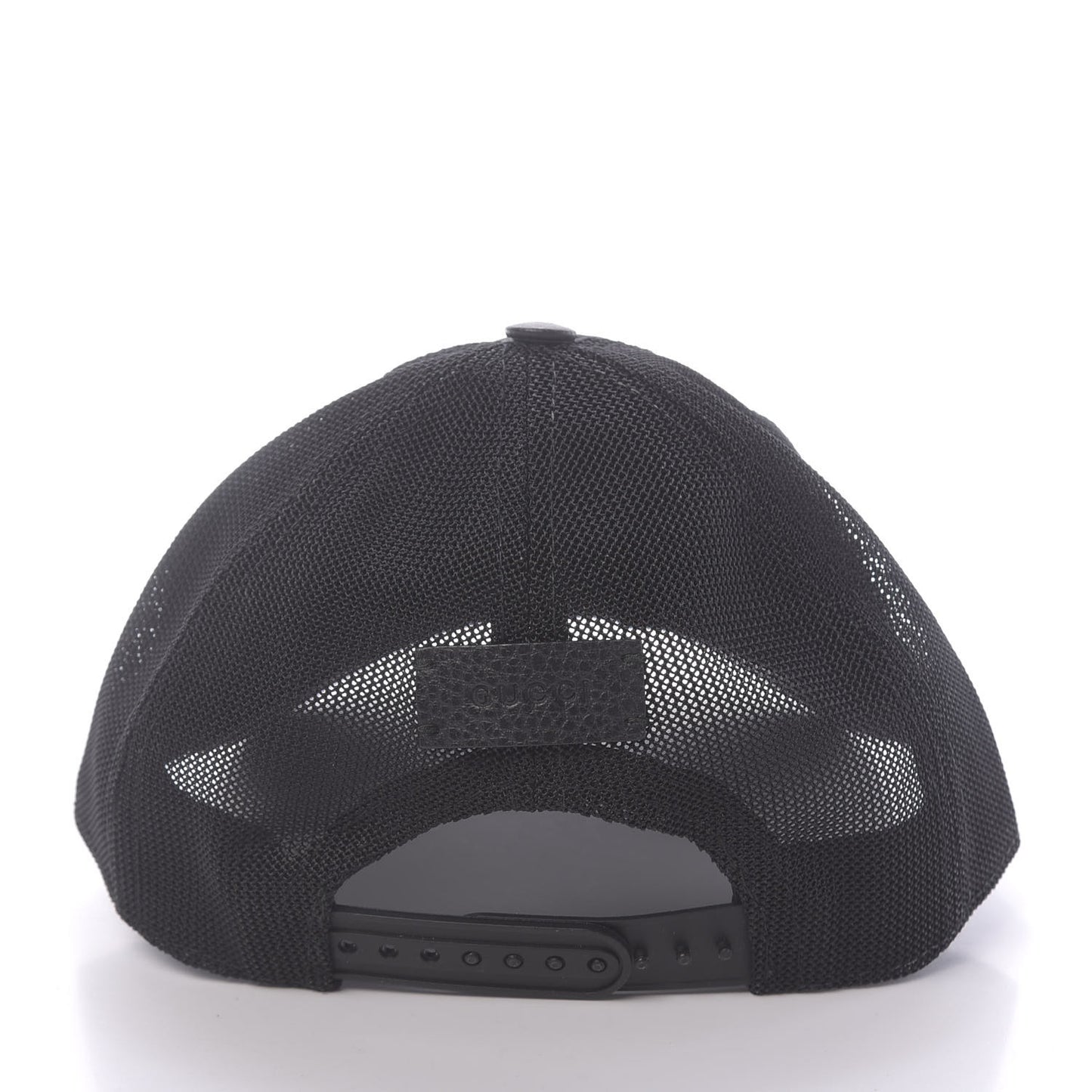 Nylon Monogram Baseball Hat M Black