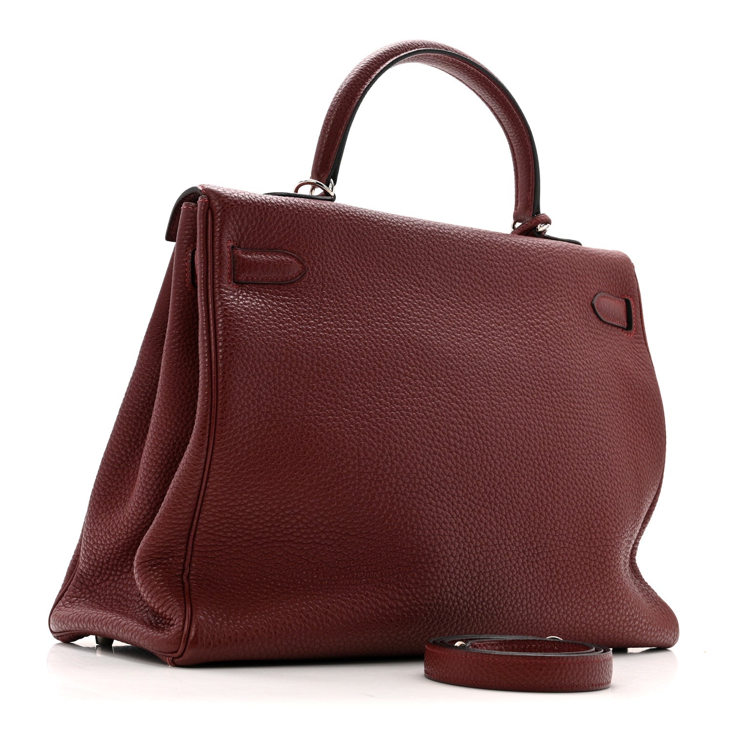 Hermes Togo Kelly Retourne 35 Rouge H 3 of 15