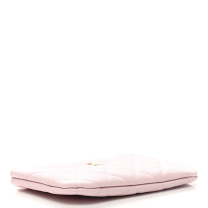 Chanel Caviar Quilted Small Cosmetic Case Light Pink 4 of 8