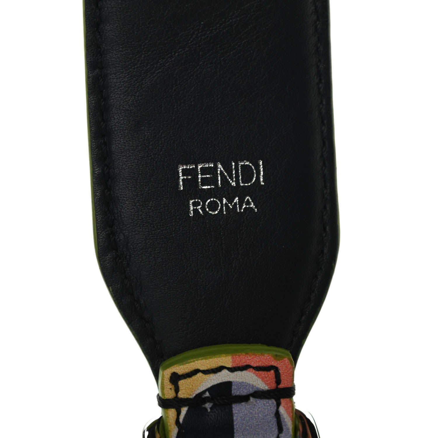 Fendi Calfskin Waves Studded Strap You Multicolor 4 of 4