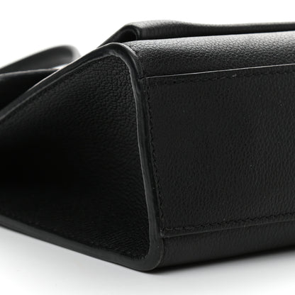 Louis Vuitton Soft Calfskin Mylockme Chain Bag BB Black 8 of 13