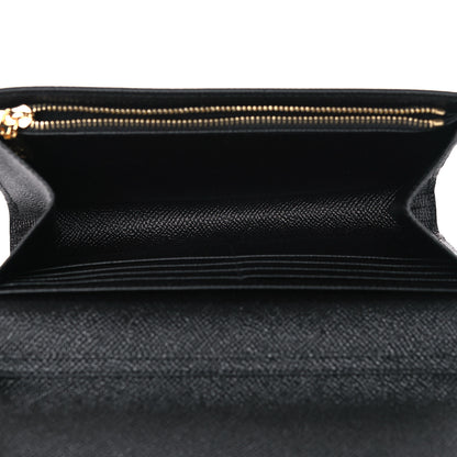 Dolce & Gabbana Dauphine Leopard Print Wallet On Chain Black 5 of 12