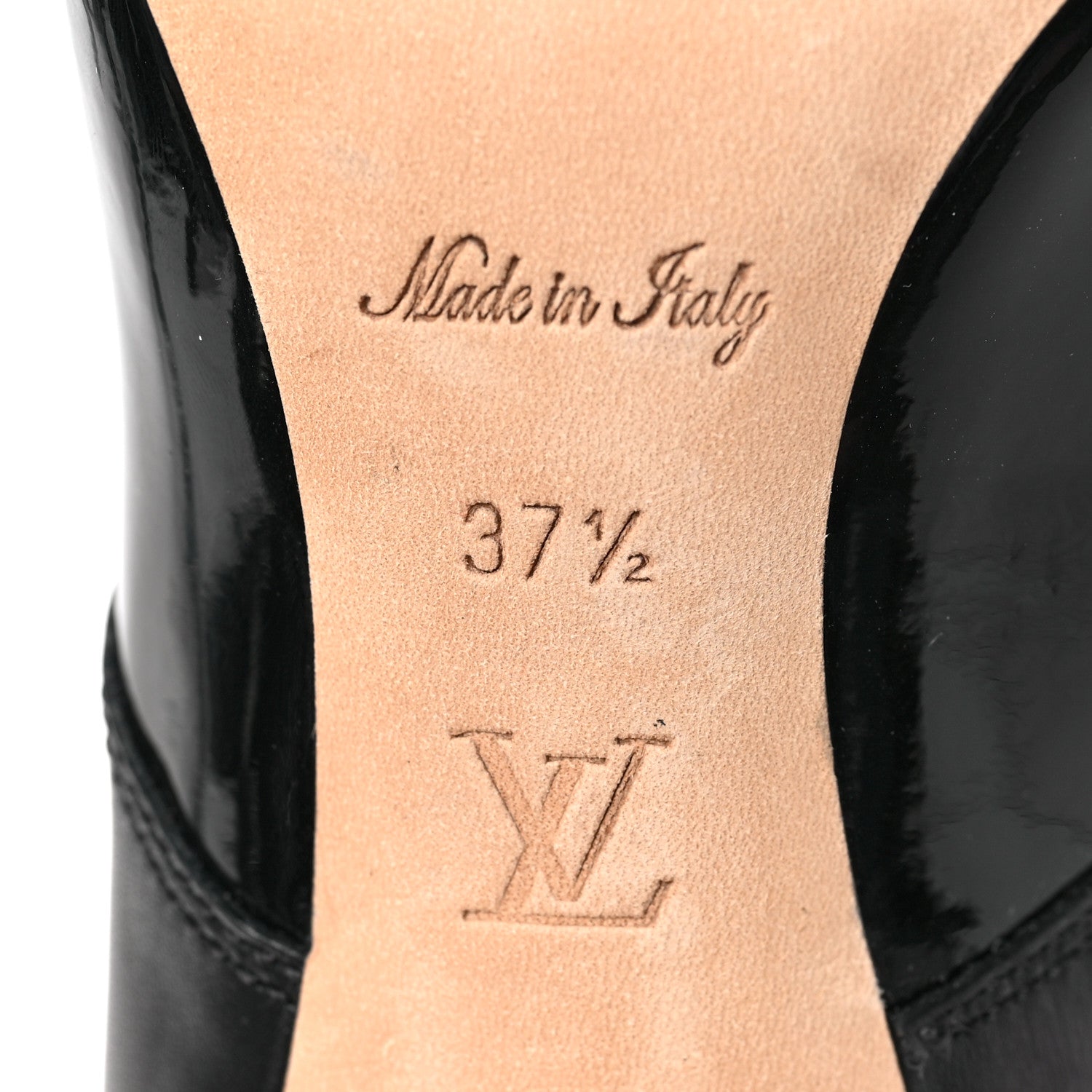 Louis Vuitton Patent Calfskin Eternal Boots 37.5 7 of 7