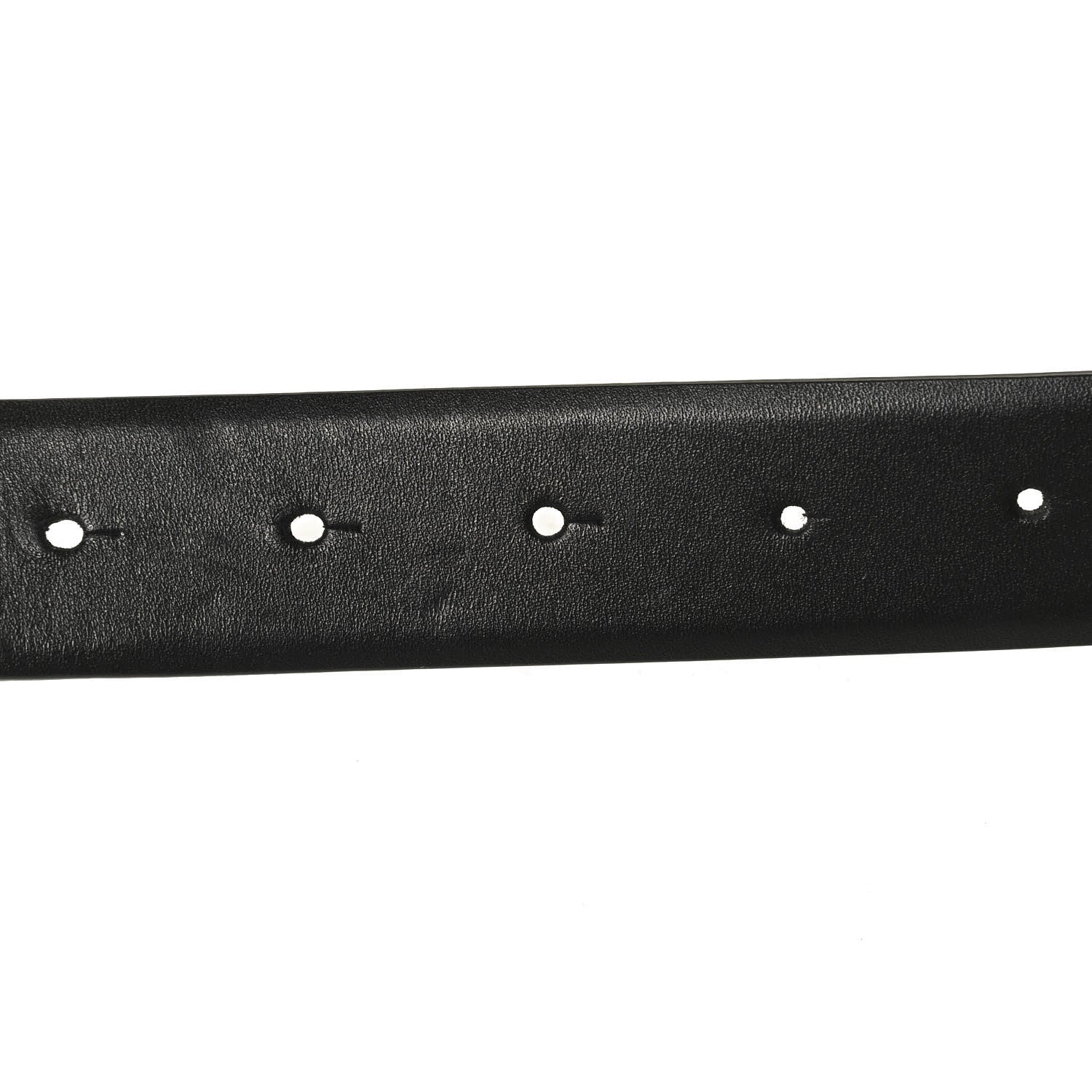 Chanel Calfskin Crystal Pearls Coronation CC Belt 95 38 Black 4 of 5