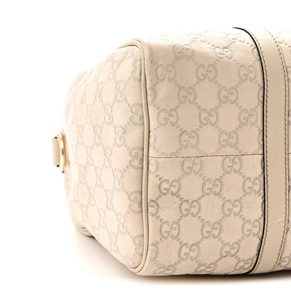 Gucci Guccissima Medium Joy Boston Off White 9 of 10