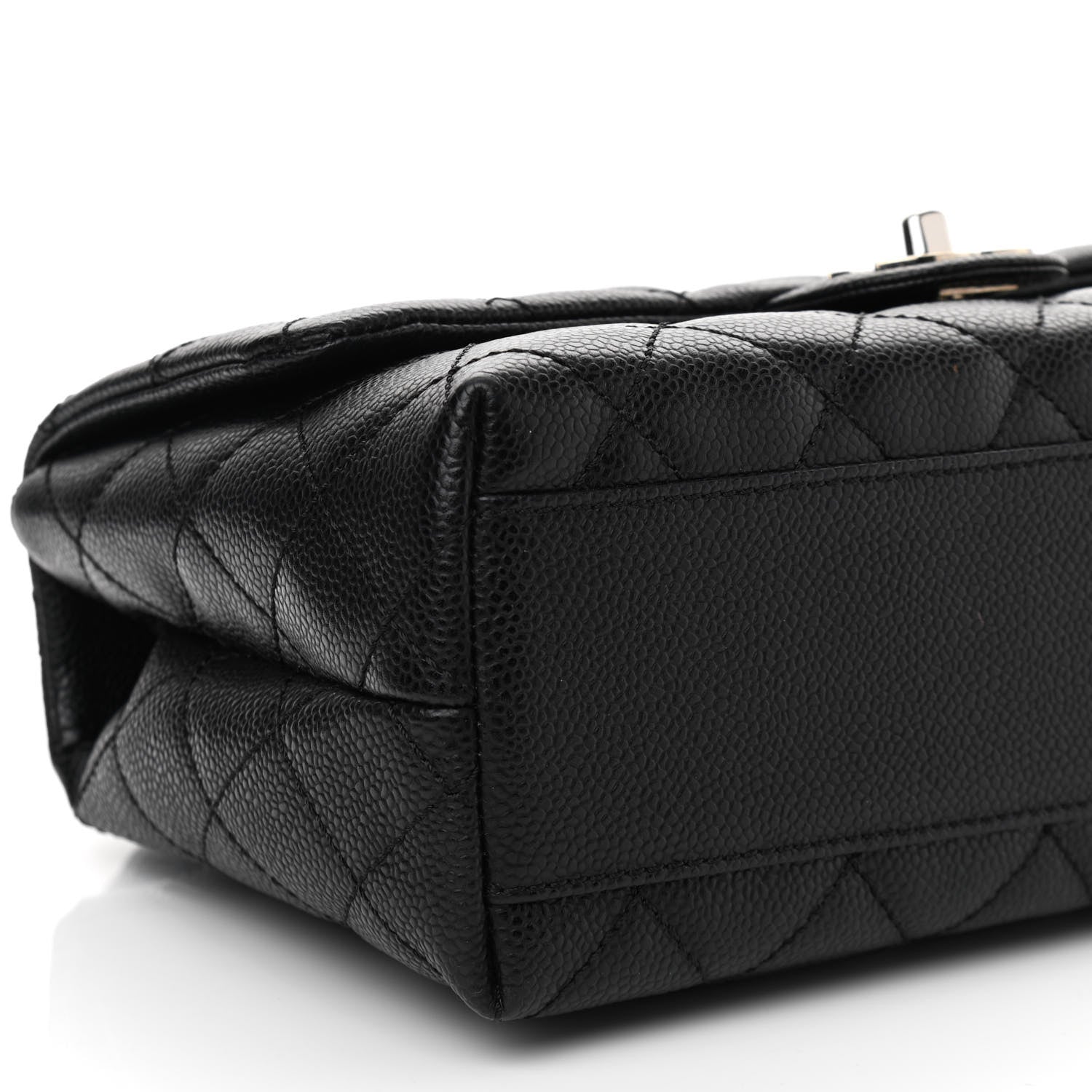 Chanel Caviar Quilted Medium Kelly Flap Bag Black 9 of 11