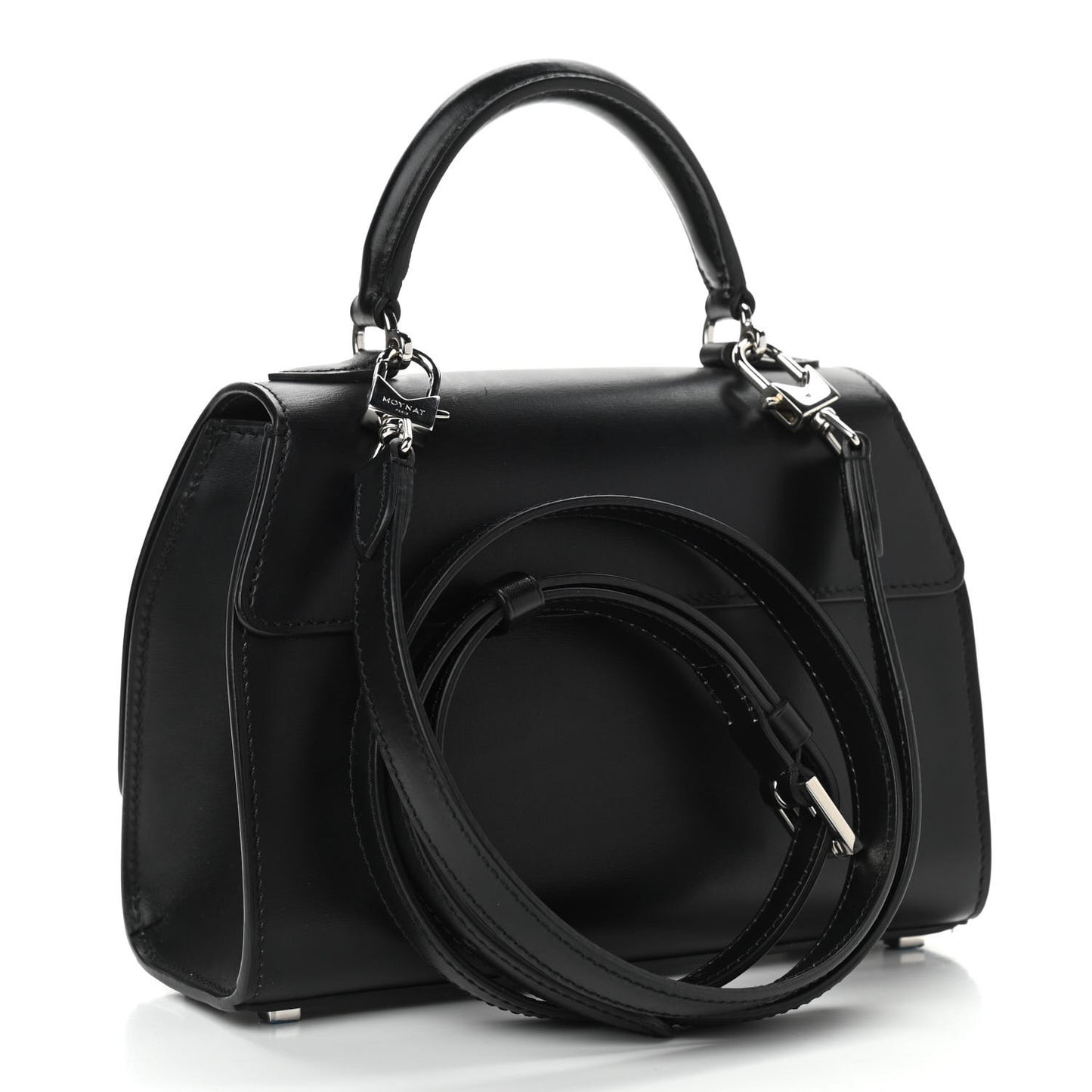 Box Calfskin Rejane BB Black