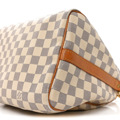 Louis Vuitton Damier Azur Speedy Bandouliere 30 10 of 10