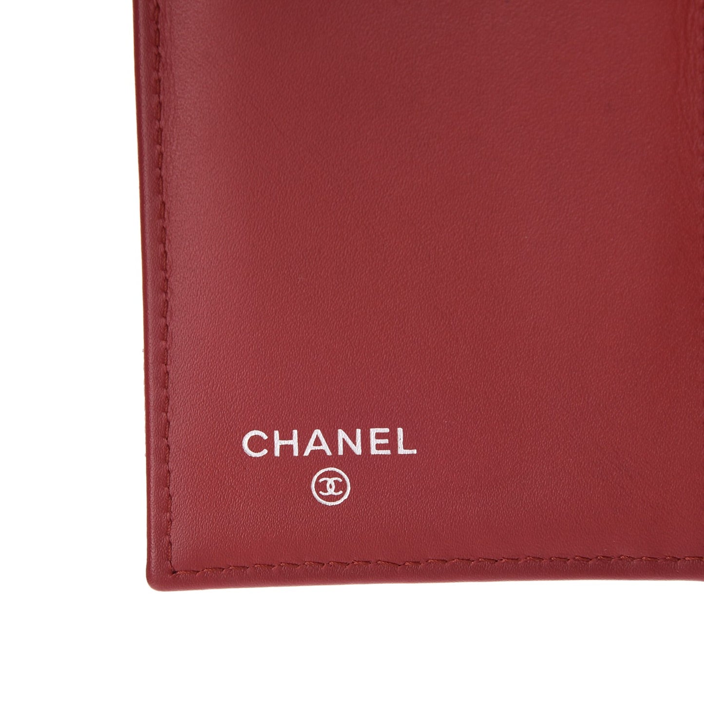 Caviar Quilted Large Flap Wallet Red