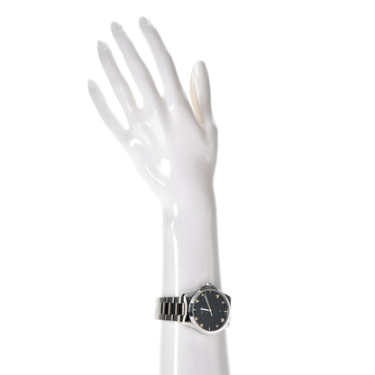 Gucci Stainless Steel 38mm G-Timeless Charm Quartz Watch Black 2 of 9