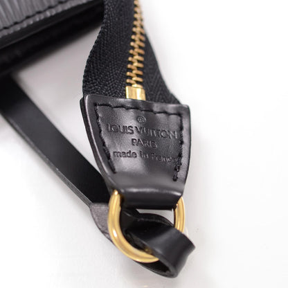 Louis Vuitton Epi Pochette Accessories 24 Black 5 of 7