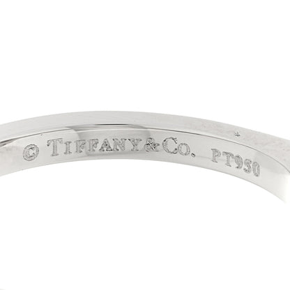 Tiffany Platinum Diamond Round Enchant Flower Ring 49 5 4 of 5
