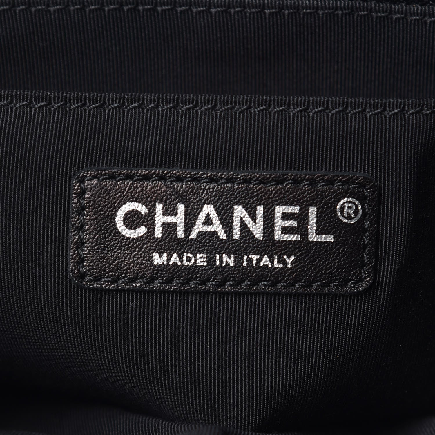 Chanel Calfskin Chevron Quilted Large Urban Spirit Backpack Black 8 of 13