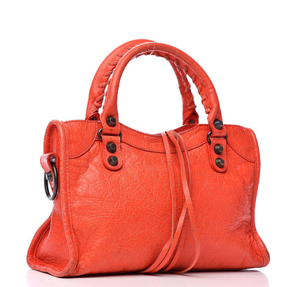 Balenciaga Agneau Classic Hardware Mini City Rose Corail 3 of 25