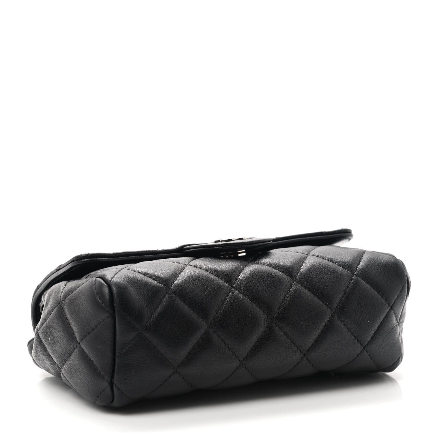 Chanel Lambskin Quilted Flap Cosmetic Case Black 4 of 8